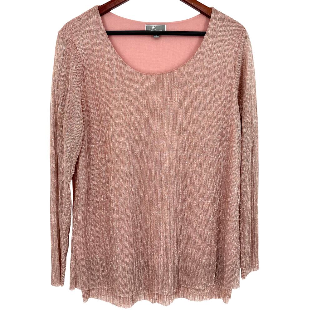 Jm Collection Plus Size 1x Super Sparkly Formal P… - image 1